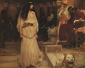 约翰 威廉姆 沃特豪斯 : Mariamne Leaving the Judgement Seat of Herod